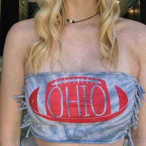 TIEDYE BANDEAU OSU TOP